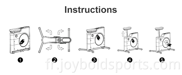 2020 professionnel musculation maison pliable m-box air intérieur vélo d'exercice vertical